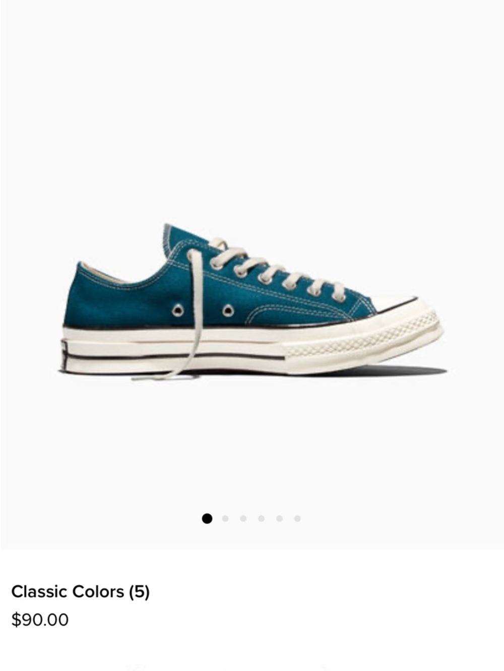 New Converse Chuck 70 Canvas Low Tops